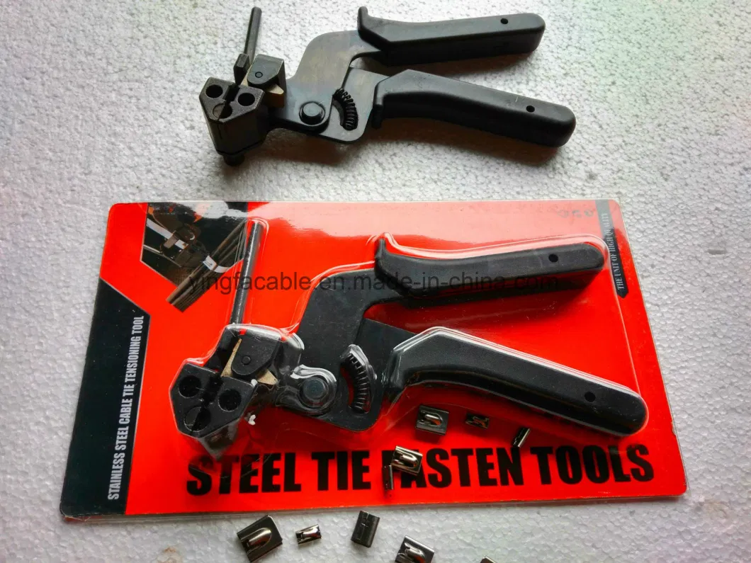 HS-600 Steel Tie Gun Tool for Ss Cable Ties Width Below 8.0mm