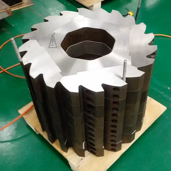 Spezielles Rotor-Roll-Rollenschneid-Schreddermesser zum Schneiden von Kupferkabeln